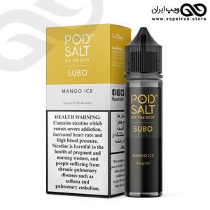 خرید ایجوس کم نیکوتین پادسالت ویپ podsalt Subo Eliquid and Salt nicotine