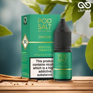 ایجوس سالت توباکو و نعنا خنک PodSalt Menthol Tobacco