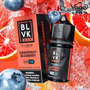 جویس سالت طعم گریپ فروت، بلوبری و یخ بی ال وی کا BLVK Grapefruit Blueberry ice